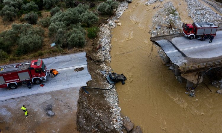 Καταστροφές στο Βόλο απο την κακοκαιρία. Τετάρτη 6 Σεπτεμβρίου 2023  (ΑΝΤΩΝΗΣ ΝΙΚΟΛΟΠΟΥΛΟΣ / EUROKINISSI)